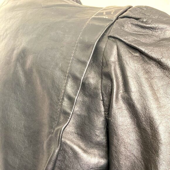 Leather craft vintage jacket - Picture 14 of 17